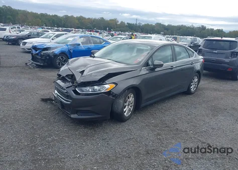 2016 Ford Fusion S из США, поврежденный, VIN 3FA6P0G79GR377516